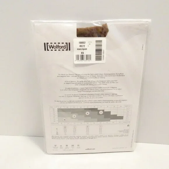 Wolford Aura 5 Tights Size XS Marzipan 18002 NEW Made in Austria